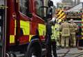 Man taken to hospital following house fire