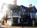 Bearsted pub blaze