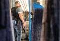 Police 'armed with tasers' on train