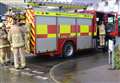 Crews rescue man trapped in flood water