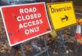 Road shut for emergency repairs 