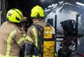 Person suffers burns after garage fire spreads to bungalow