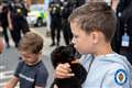 Boy with rare condition plays with police pups as part of ‘bucket list’ wish