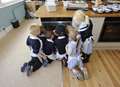 Kids' cookery classes at restaurant