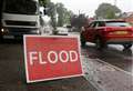 Floods causing delays close to Crossing