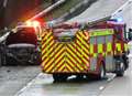 Gridlock after motorway crash