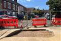 Work to repair 10ft sink hole extended