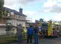 Firefighters tackle house fire