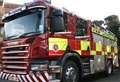 Five engines called to woodlands fire