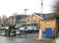 Supermarket barriers to deter yobs 