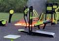 'Arsonists set fire to outdoor gym'