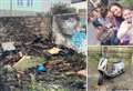 ‘We were woken up by firefighters telling us our garden was alight’