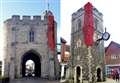 Poppies to cascade down historic landmarks