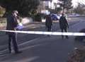 Young policeman shot in both legs