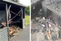 Bus shelter destroyed in ‘mindlessly cruel’ arson attack