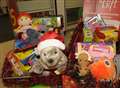 Supermarket toy collection goes to needy children