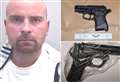 Manhunt after gun dealer skips trial