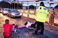 Two arrests after Extinction Rebellion protesters block Bristol bridge