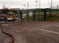 Huge fire at recycling centre