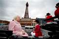 Waxwork of the Queen receives royal welcome in Blackpool