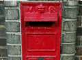 Thieves rip Victorian post box from wall