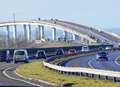 Car ploughs into crash barrier