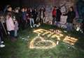 Hundreds gather for tragic teen's candlelit vigil