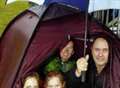 Festival fun despite downpours