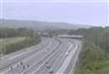 Multi-vehicle crash blocks motorway