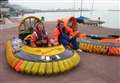 Hovercraft crosses the Channel again