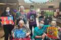 Care home residents paint themselves into famous artworks