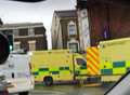 Cyclist hurt in crash at busy junction