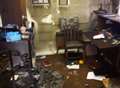 Burglars steal silverware and set fire to church 