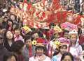 Joyful scenes at Chinese New Year celebrations