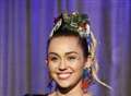 Miley Cyrus flashes doll's eye rings made in Kent