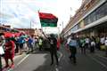 Protesters blocking roads bring Brixton to a halt