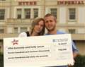 Large lottery win for teenage couple