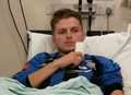 Player's broken ankle 'worse seen'