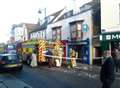 Firefighters race to chip shop blaze