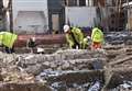 Skeletons unearthed in city centre