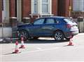 Busy road through Wincheap partly closed by car crash