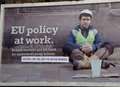 UKIP posters tagged with scathing slogans