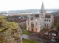 Open-top bus to give tour