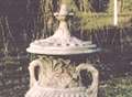 Appeal over urns stolen from garden