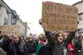 Pro-Palestinian protesters demand ceasefire outside Starmer’s constituency office