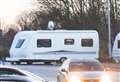 Travellers pitch up in shopping centre car park