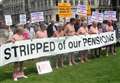 Pensions joy for steel workers