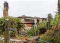 Fire sweeps through derelict bungalow