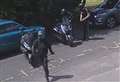 CCTV released after ‘hammer-wielding’ motorbike robbery attempt