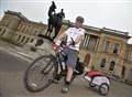 Retired Major pedals off for latest charity challenge